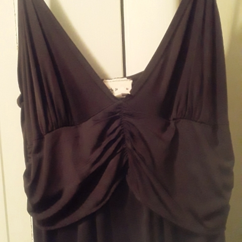 Ladies Spaghetti Strap Knit Dress
